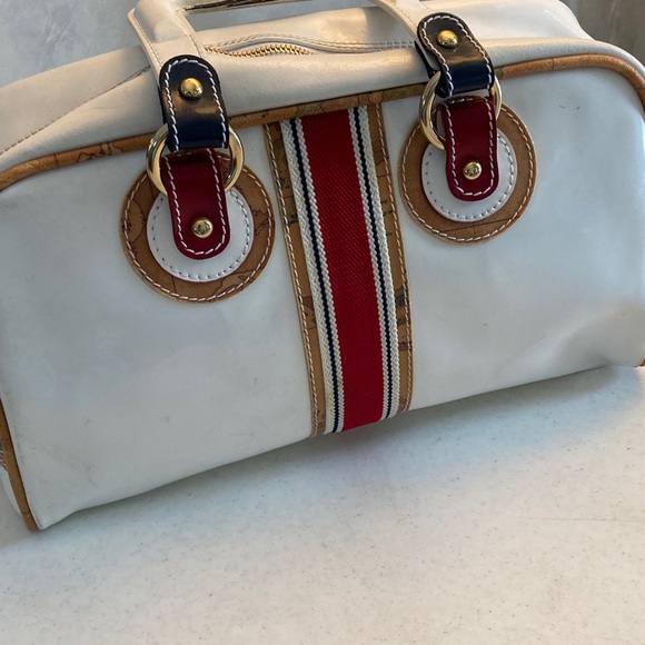 VTG Alviero Martini White and Red Women's Bag - Picture 3 of 13